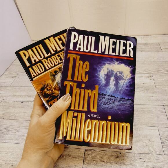 The Third / Fourth‎ Millennium by Paul Meier - Lot of 2 Sci-Fi Paperback Novels - Picture 1 of 16